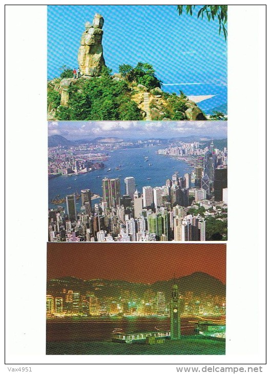 LIVRET DE 29 CARTES INDIVIDUELLES SUR HONG KONG   ******    A SAISIR  ******