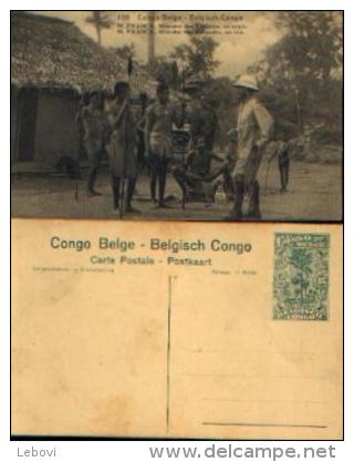 CONGO BELGE - CP N° 109 Neuve Avec Timbre Pré-imprimé (type COB N° 66) - Stamped Stationery
