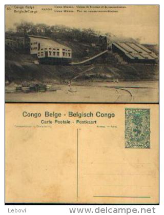 CONGO BELGE - CP N° 83 Neuve Avec Timbre Pré-imprimé (type COB N° 66) - Entiers Postaux