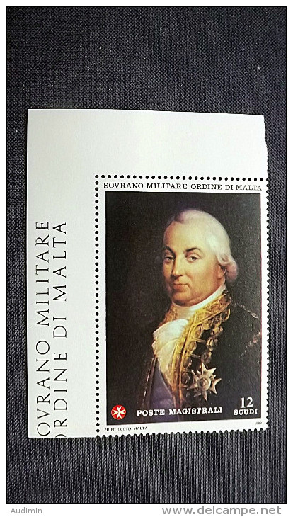 SMOM Malteser Orden 293 **/mnh, Admiral Balì Pierre Andrè De Suffren De Saint-Tropez - Malta (Orden Von)