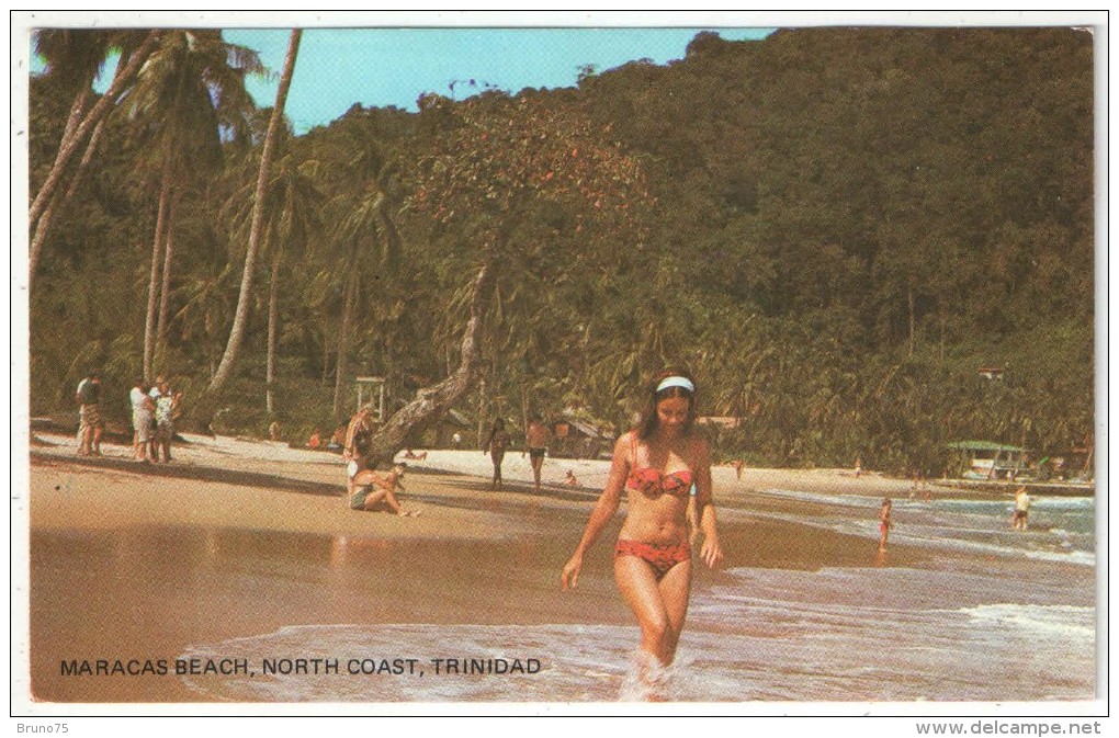 Maracas Beach, North Coast, Trinidad - 1974 - Trinidad