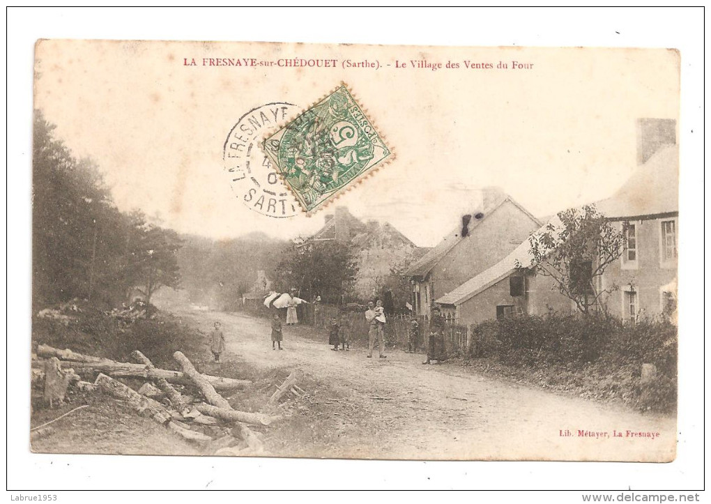 La Fresnaye-sur-Chédouet-Le Village Des Ventes Du Four  (A.7860) - La Fresnaye Sur Chédouet