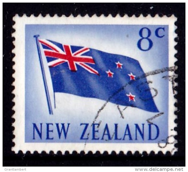 New Zealand 1967 Decimal Currency 8c Flag Used - - - Used Stamps