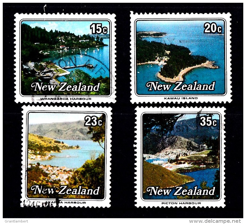 New Zealand 1979 Small Harbours Set Of 4 Used - - Used Stamps