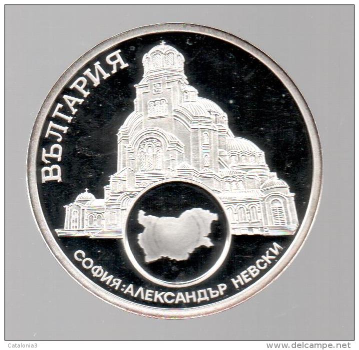 BULGARIA - EL DINERO DE EUROPA - Medalla 50 Gr / Diametro 5 Cm Cu Versilvert Polierte Platte - Bulgaria