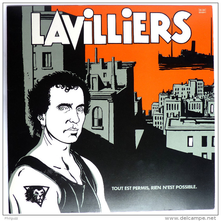 RARE Disque Vinyle 33T LAVILLIERS - LE BAL - BARCLAY BA 260 821829 1 1984 POCHETTE JACQUES TARDI - Schallplatten & CD