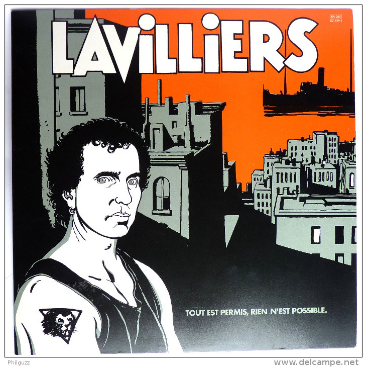 RARE Disque Vinyle 33T LAVILLIERS - LE BAL - BARCLAY BA 260 821829 1 1984 POCHETTE JACQUES TARDI - Platen & CD