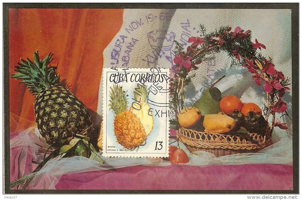 CUBA Carte Maximum - Ananas - Maximumkarten