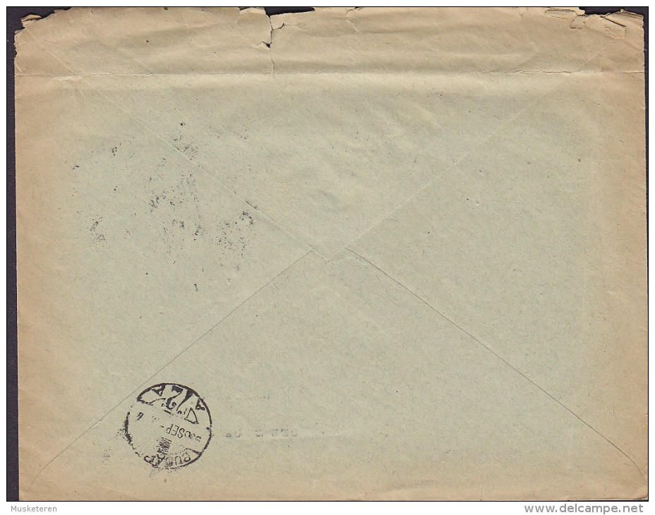 Ungarn Hungary PÉNTEK SÁNDOR, BUDAPEST 1936 Cover Brief Locally Sent Festung Buda Stamp (2 Scans) - Lettres & Documents