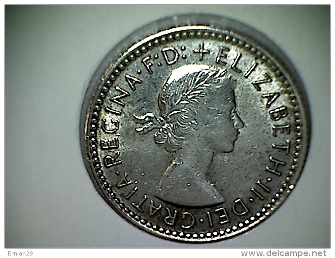 Australie 6 Pence 1962 - Sixpence