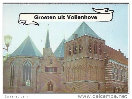 NL.- Vollenhove. Groeten Uit Vollenhove. Nederlands Hervormde Kerk. - Gruss Aus.../ Gruesse Aus...