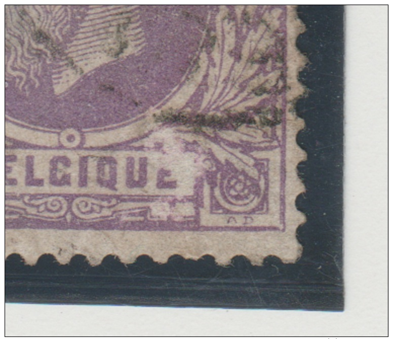 Belgique 1869-83 - Obl - COB 36 - 1Fr - - 1869-1883 Léopold II