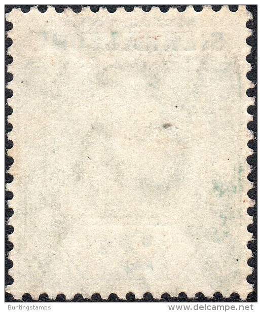 Sierra Leone 1905 SG96  Wmk MultCrown CA 2/= Green+ultramarine  Lightly Mounted Mint - Sierra Leone (...-1960)