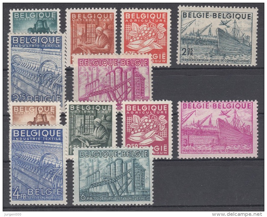 Nr 761/772 **, Cote = 73 € (X11834) - 1948 Exportación