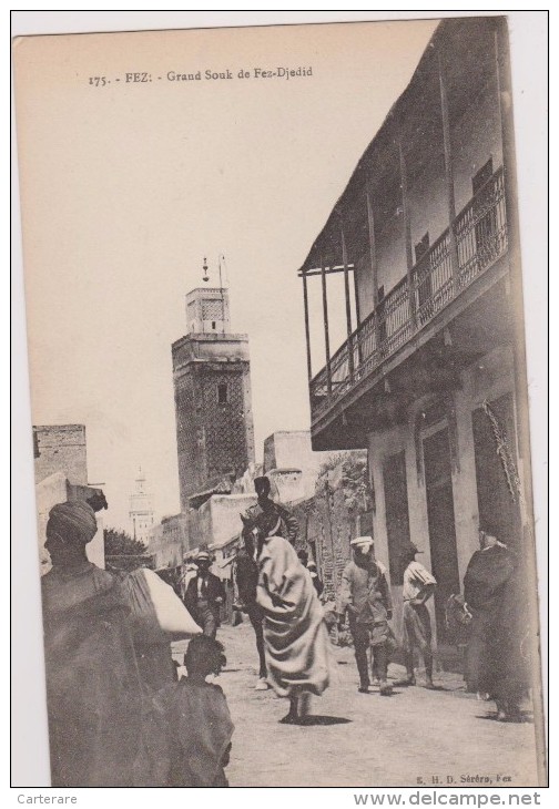 CARTE ANCIENNE,MAGHREB,AFRIQUE,AFRICA,MAROC,MOROCCO,FEZ,FES,1916 - Fez (Fès)