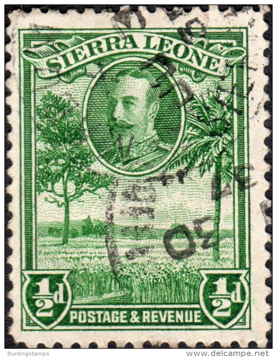 Sierra Leone 1932  SG155-162   Short Set To 6d  Cds Used - Sierra Leone (...-1960)