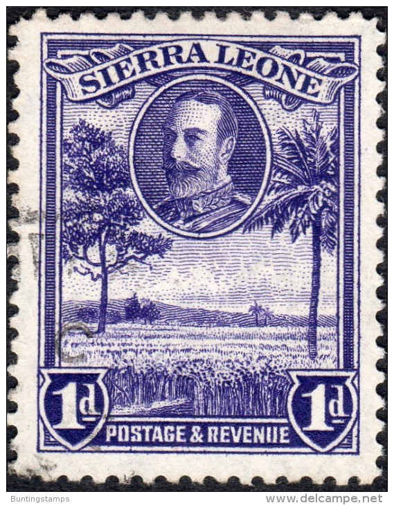 Sierra Leone 1932  SG155-162   Short Set To 6d  Cds Used - Sierra Leone (...-1960)