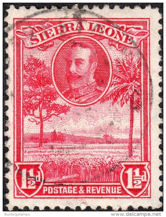 Sierra Leone 1932  SG155-162   Short Set To 6d  Cds Used - Sierra Leone (...-1960)