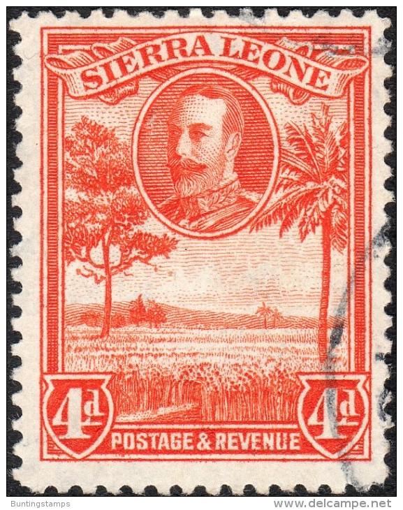 Sierra Leone 1932  SG155-162   short set to 6d  cds used