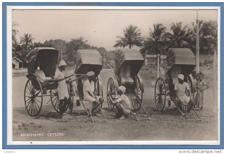 ASIE - STRI LANKA - ( CEYLON )  -- Rickshaws - Sri Lanka (Ceylon)