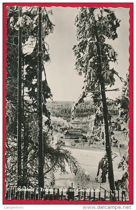 4 AK ´Rehefeld = Altenberg' (Erzgebirge) ~ Ab 1950 - Rehefeld