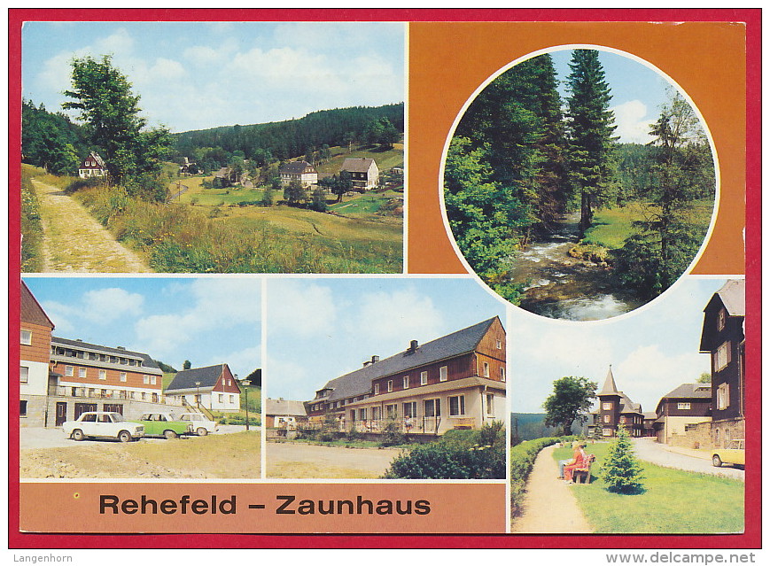 4 AK ´Rehefeld = Altenberg' (Erzgebirge) ~ ab 1950