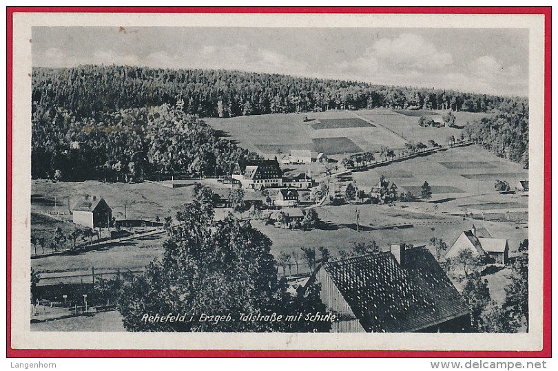 4 AK ´Rehefeld = Altenberg' (Erzgebirge) ~ ab 1950