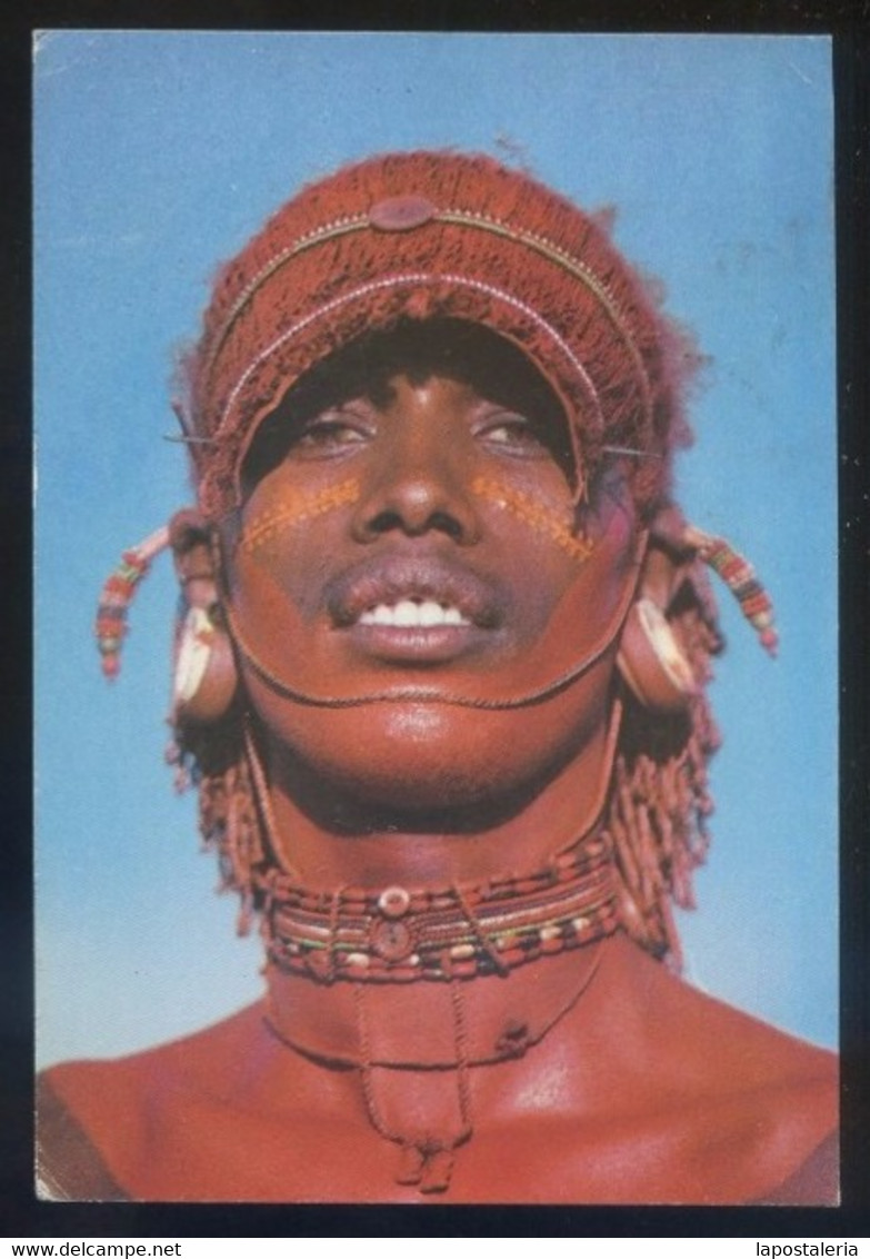 Kenia. *Samburu Warrior* Kas Co. Nº 110. Circulada 1992. - Kenia