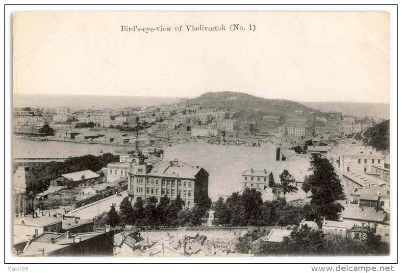 Vladivostok. Bird´s-eye-view Of Vladivostok. No. 1. RPPC - Russie