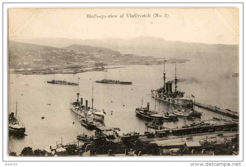 Vladivostok. Bird´s-eye-view Of Vladivostok. No. 3. RPPC - Russie