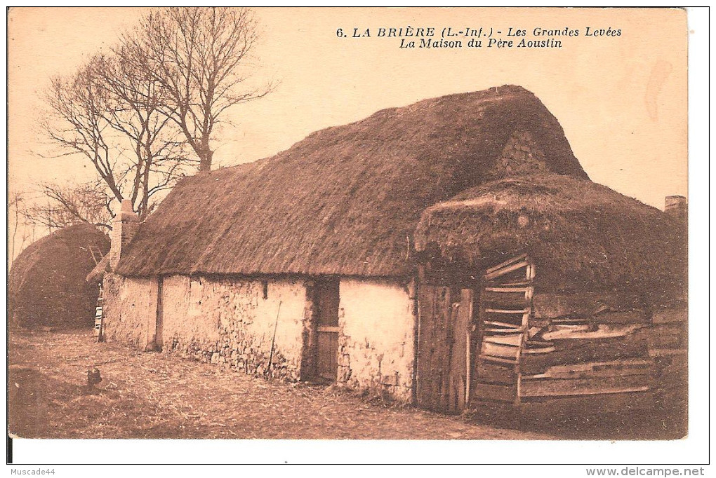 LA BRIERE - LES GRANDES LANDES - LA MAISON DU PERE AOUSTIN - Saint-Joachim