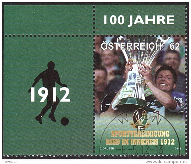 AUSTRIA ÖSTERREICH 2012 100 Jahre SV Ried  USED / O / GESTEMPELT - Usados