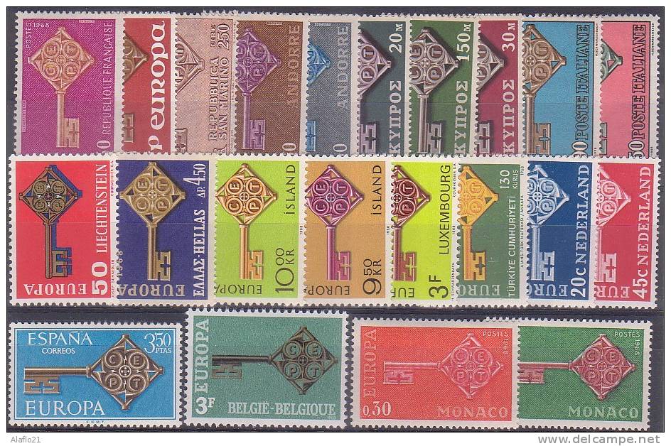 LOT EUROPA ANNEE 1968 - Timbres Neufs - 1968