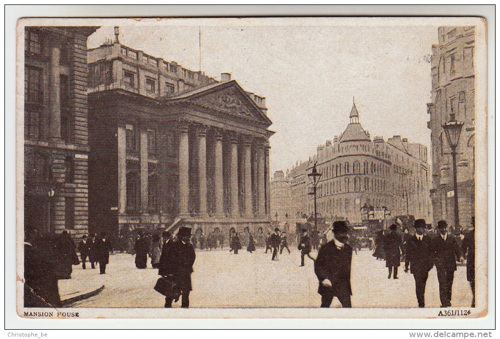 Old Postcard, London, Mansion House (pk23028) - Other & Unclassified