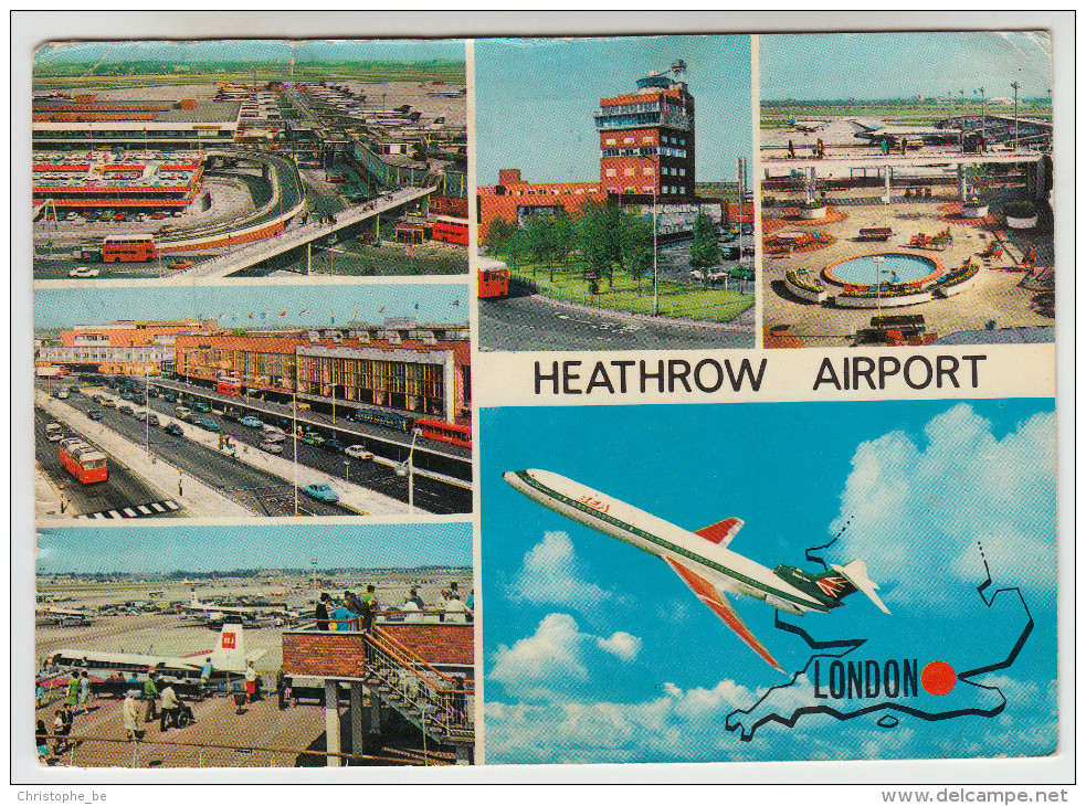 Postcard London, Heathrow Airport (pk23031) - Other & Unclassified