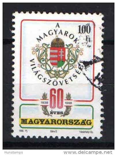 Hungary 1998. Hungarian World Congress Stamp  -  Used ! - Gebruikt