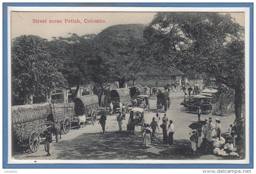 ASIE - STRI LANKA - ( CEYLON )  -- COLOMBO - Street Scene Pettab - Sri Lanka (Ceylon)