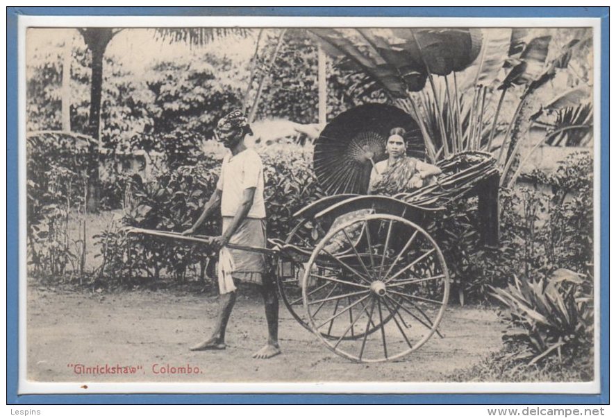 ASIE - STRI LANKA - ( CEYLON )  --  COLOMBO -- Ginrickshaw - Sri Lanka (Ceylon)