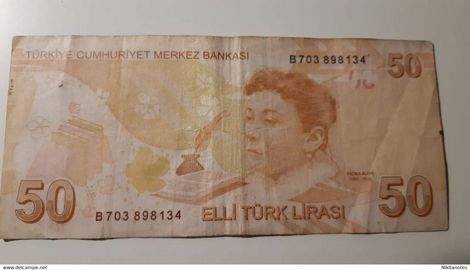 Turkey 50 Türk Lirasi 2009 (2013) See Scan Note - Turchia