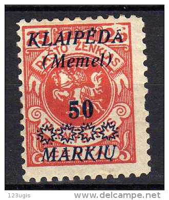 Memel / Klaipeda 1923 Mi 138 * [060915L] - Klaipeda 1923