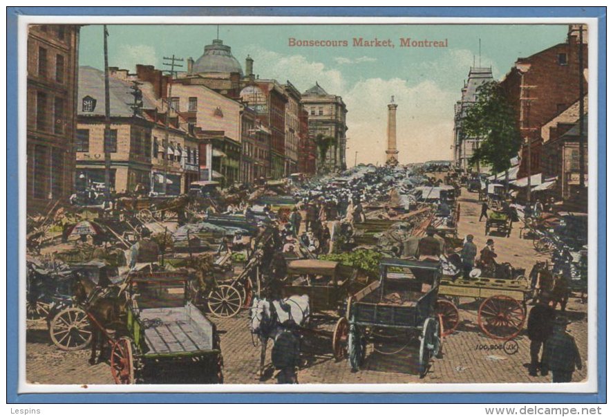 AMERIQUE  - CANADA - MONTREAL -- Bonsecours Market - Montreal