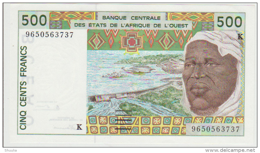 West African States 500 Francs 1996 Pick 710Kf UNC - Estados De Africa Occidental