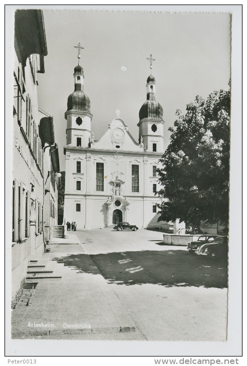 Arlesheim, Domkirche, Auto, Oldtimer. Kleinformat - Arlesheim