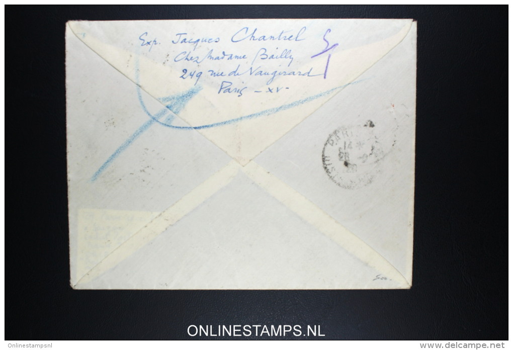 R-lettre 1929 Premier Liaison A SAIGON RAID INTERROMPU PAR ACCIDENT Costes+Codos+Bellonte  Dragon D' Annam - 1927-1959 Brieven & Documenten