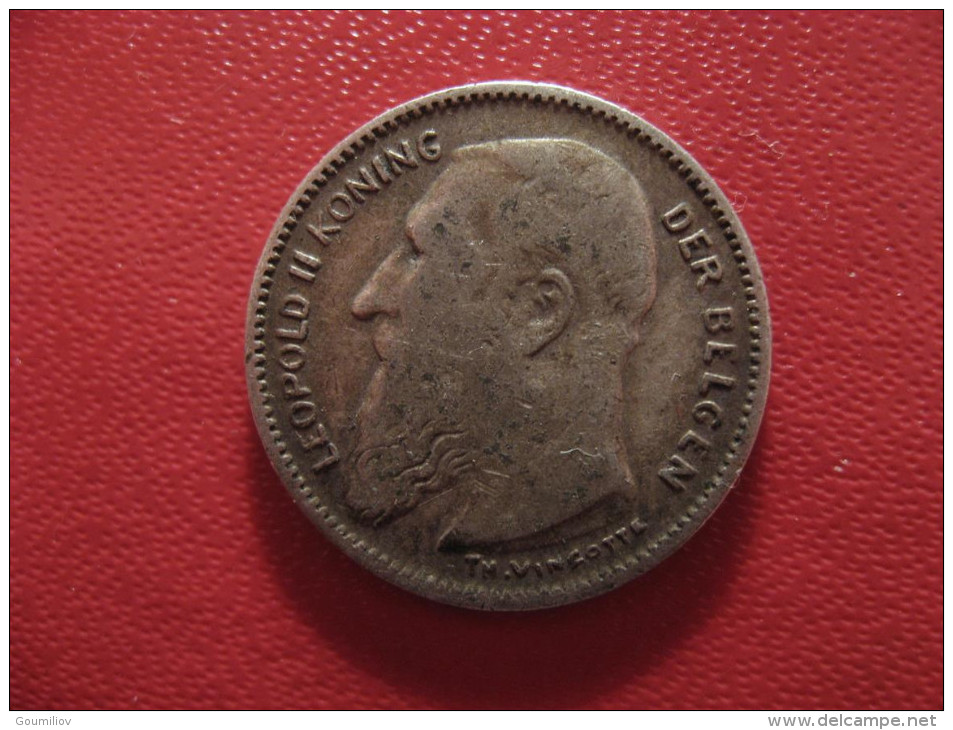 Belgique - 50 Centimes 1907 - Type Belgen, TH.VINCOTTE 1607 - 50 Cents