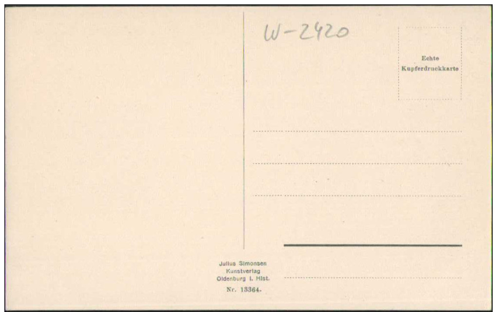 Eutin, Weberdenkmal, Postkarte, Schleswig Holstein - Eutin