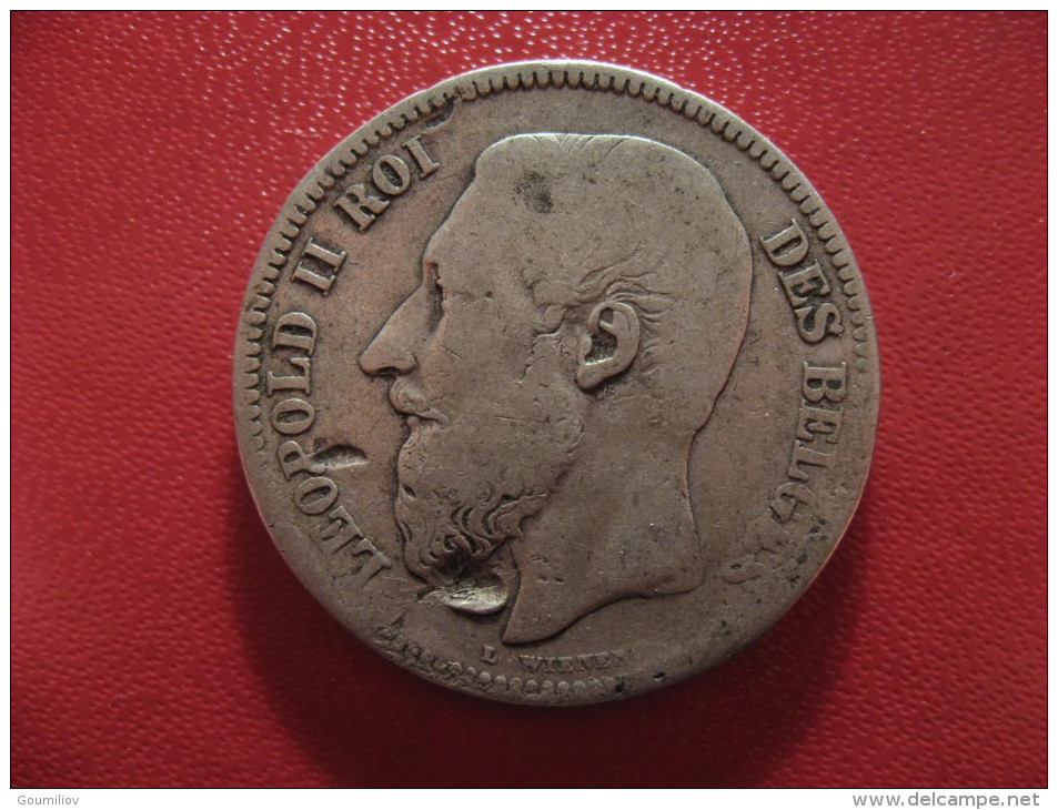Belgique - 2 Francs 1868 Leopold II - Type Belges 1602 - 2 Francs