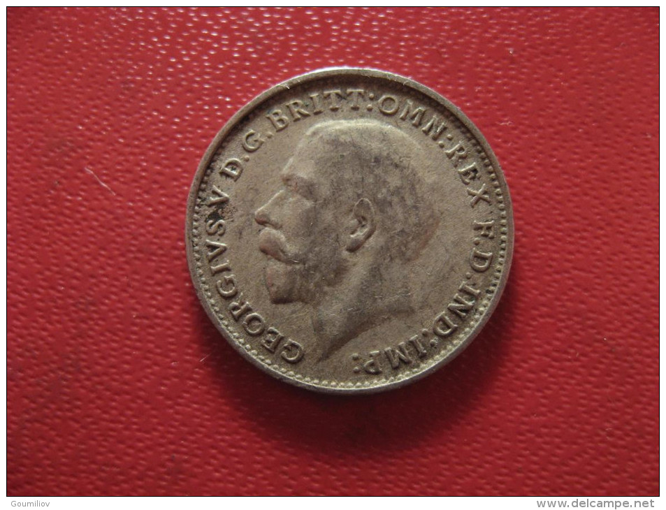 Grande-Bretagne - UK - 3 Pence 1920 George V 1178 - F. 3 Pence