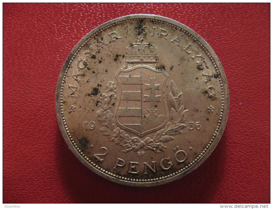 Hongrie - 2 Pengo 1936 1506 - Hungary