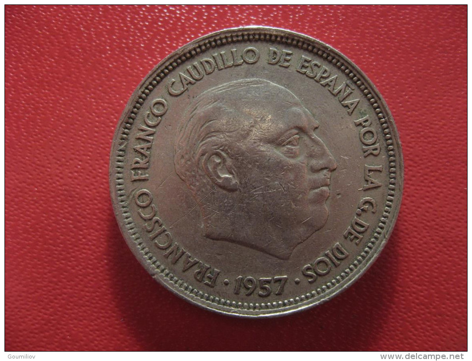 Espagne - 25 Pesetas 1957 (58) 1498 - 25 Pesetas